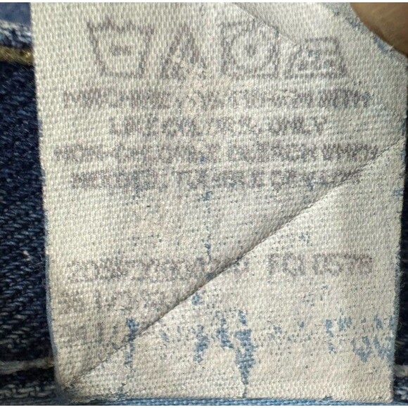 VTG Relaxed Fit Grannycore Wrangler Jeans16x30” D662-036 US Deadstock - Picture 4 of 6